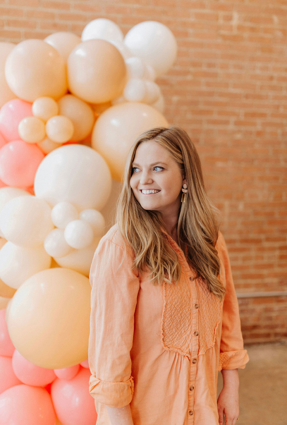 Torrie, founder of Balloon My Event, balloon decor designer in Fort Worth